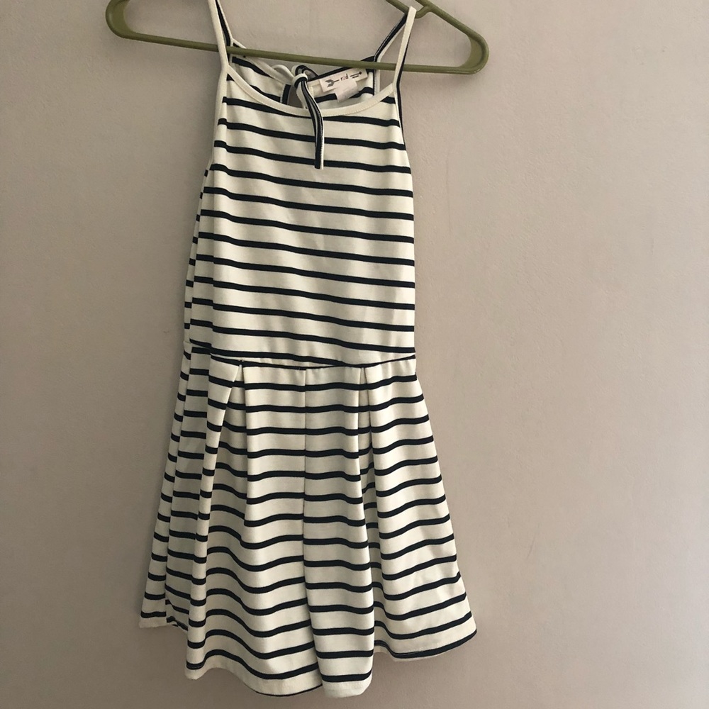Like new pleated striped romper